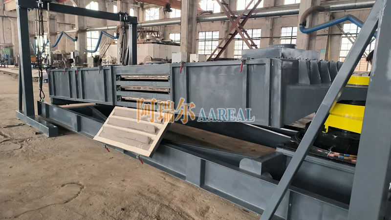 1500*5000mm 3-Deck Side Access Door Gyratory Screener for Quartz Sand